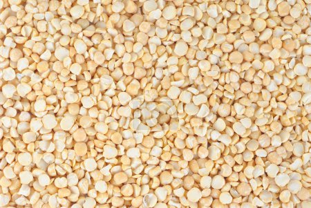 moitiés séchées pois comme fond alimentaire 