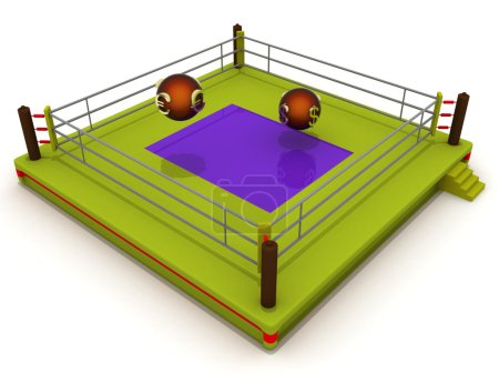 Monnaie dans le ring 