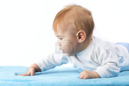 Bébé dans l'émotion de positivité 
