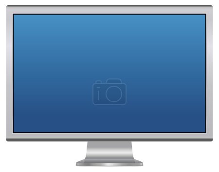 Écran LCD vierge .
