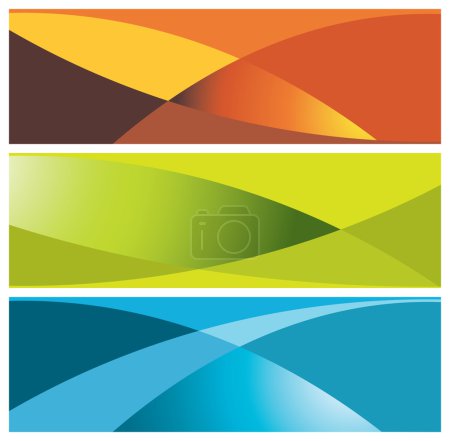 Bannières colorées (en-têtes )