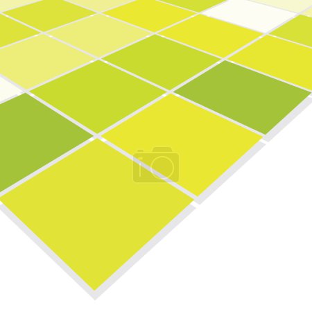 Fond mosaïque verte 