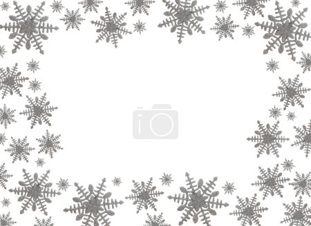 Bordure de flocon de neige 