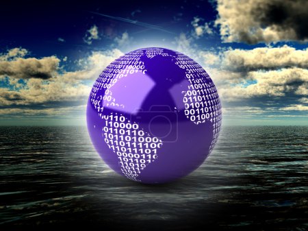 Globe des planètes 