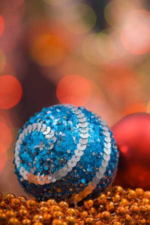 Décoration colorée pour Noël 