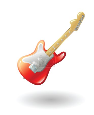 Illustration de guitare 